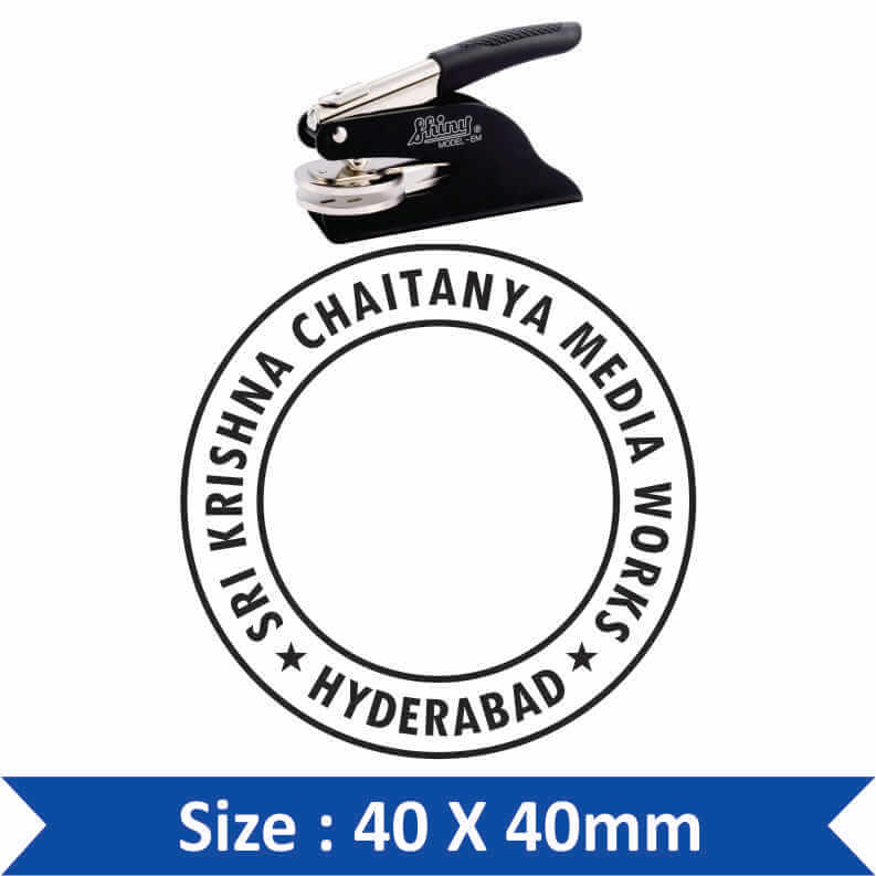 Shiny Embossing Seal 02