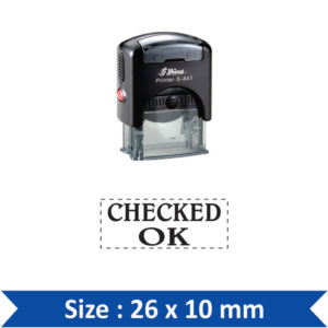 Shiny Self Inking Stamp S841