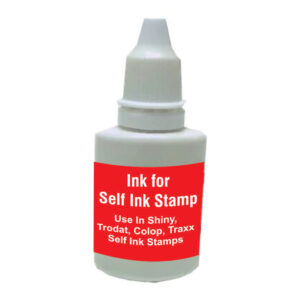 Red-Refill Ink For Self Ink Stamp