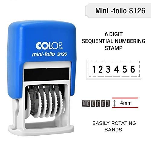 colop number stamp