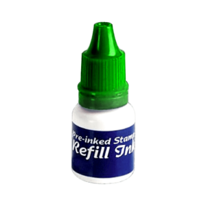 Green-Refill Ink For Pre Ink Stamp
