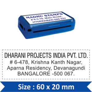 Pocket Address Stamps