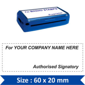 Pre-Inked Pocket Authorised Signatory Stamp 19