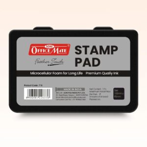 Soni OfficeMate Feather Touch 718 large stamp pad, 155 x 95 mm